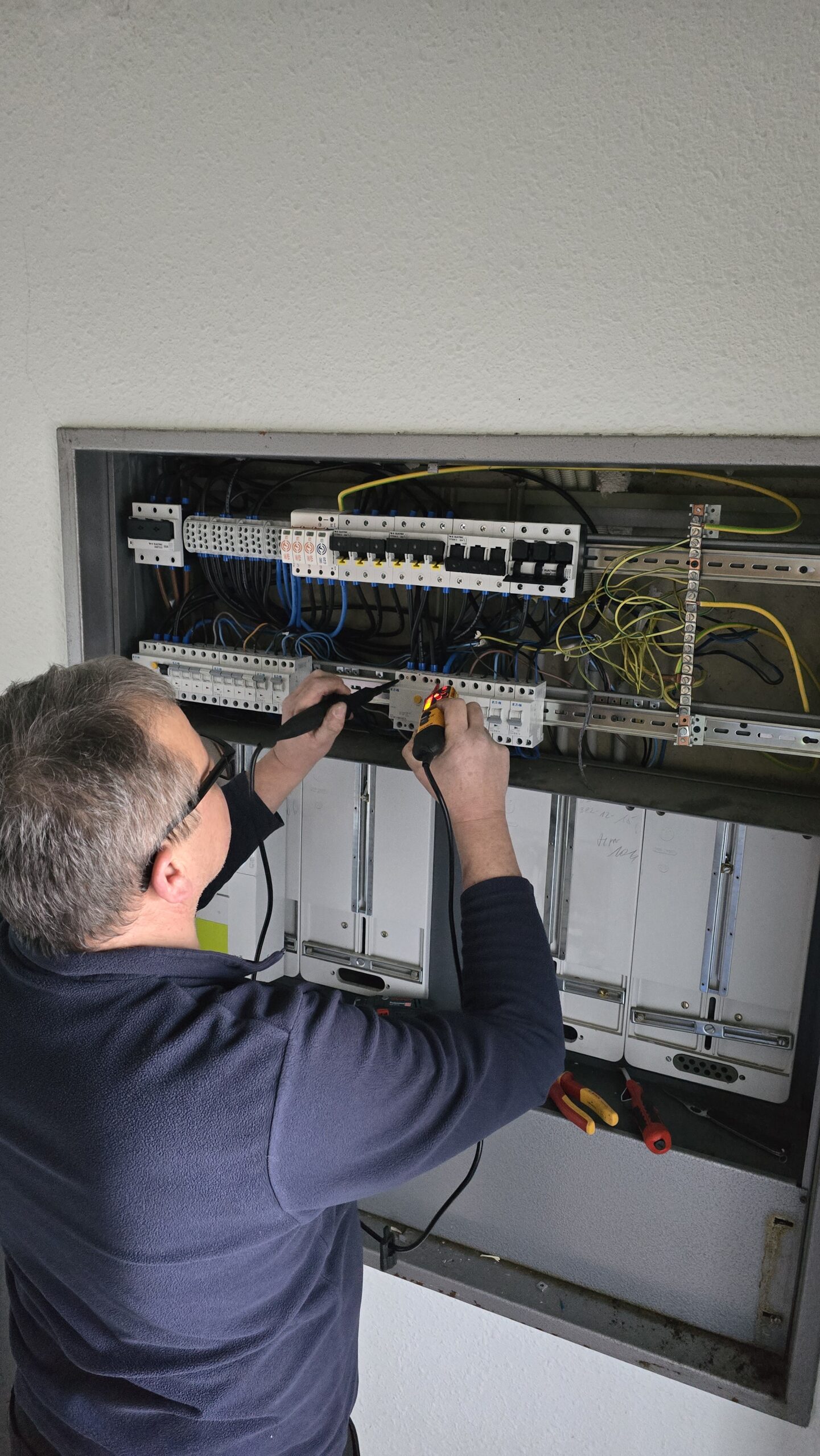 Messung und Prüfung am Verteiler